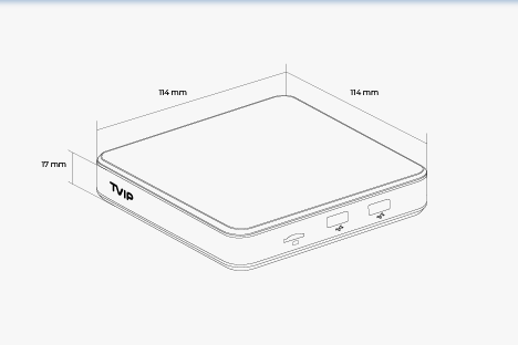 ТВ приставка TVIP S-Box v.706 с Wi-Fi / Bluetooth
